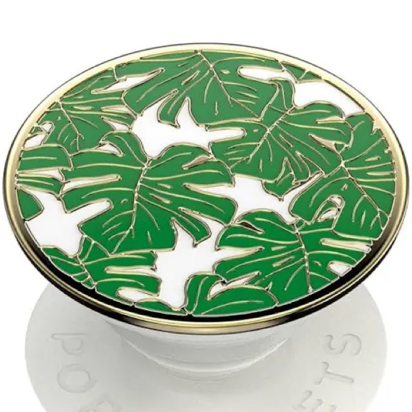 POP SOCKET PREMIUM Enamel Monstera-NEW - Picture 3 of 7